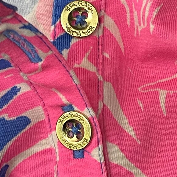 Lilly‎ Pulitzer Tank Top Women XS Pink Pineapple Print Sleeveless Casual Top - Picture 9 of 9